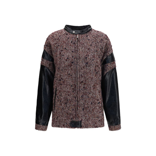 Kristina Ti Multicolor Wool Oves Aries Full-Length Jacket