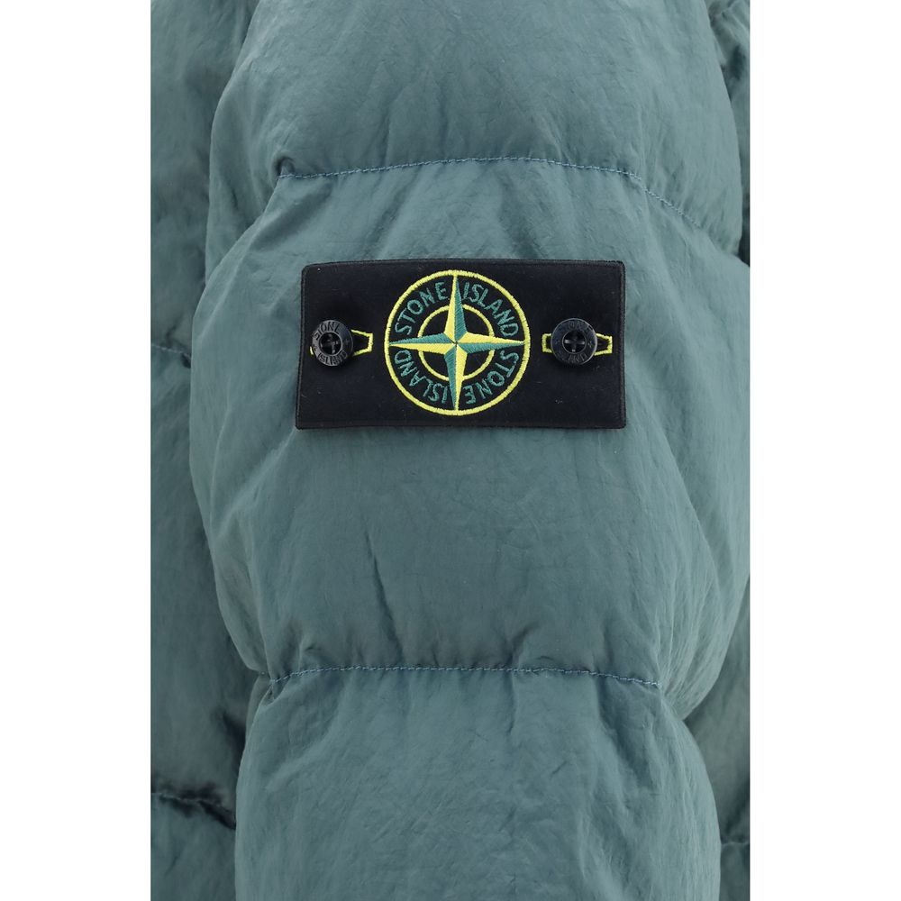 Stone Island Bicolor Polyamide Full-Length Jacket