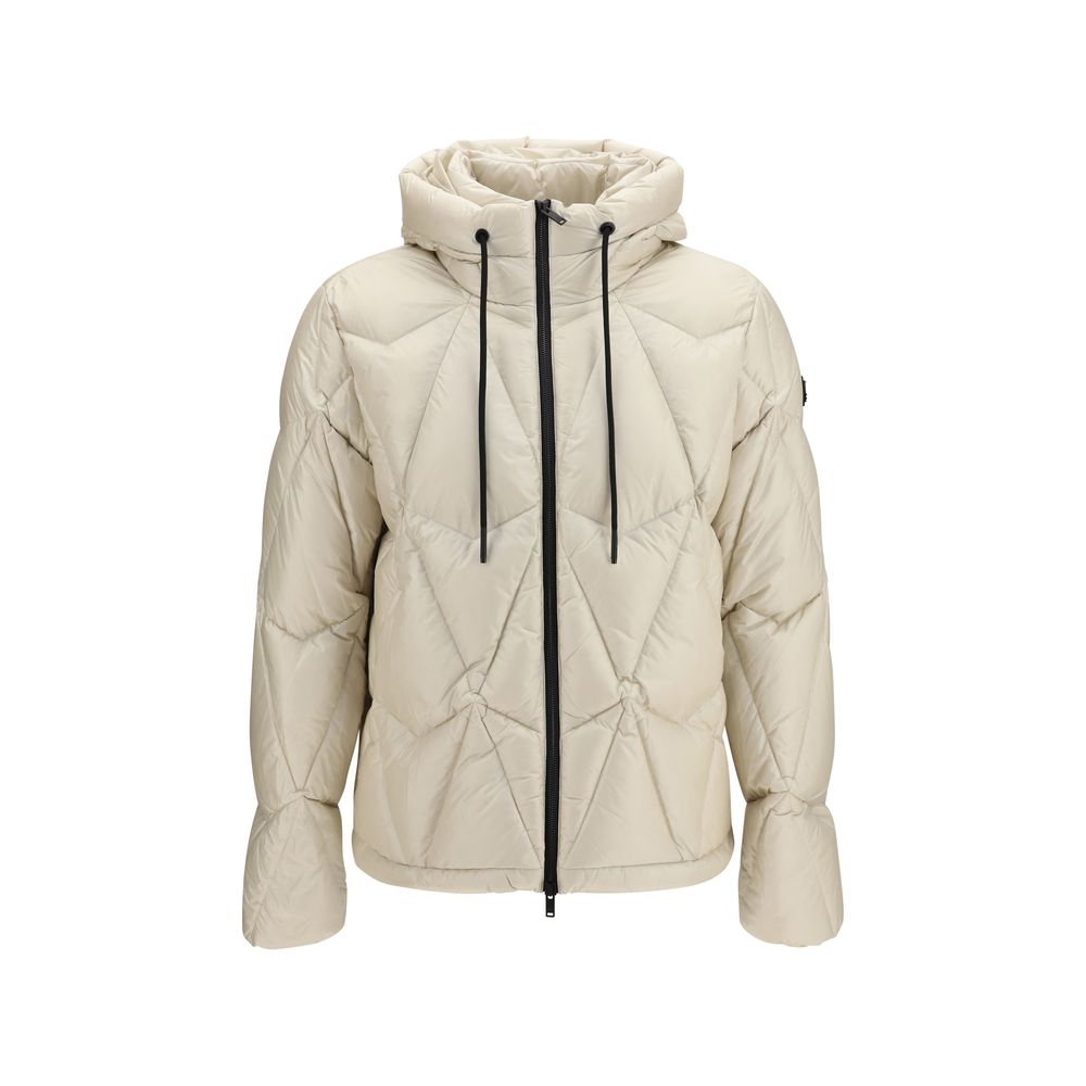 Moose Knuckles Beige Nylon Full-Length Jacket