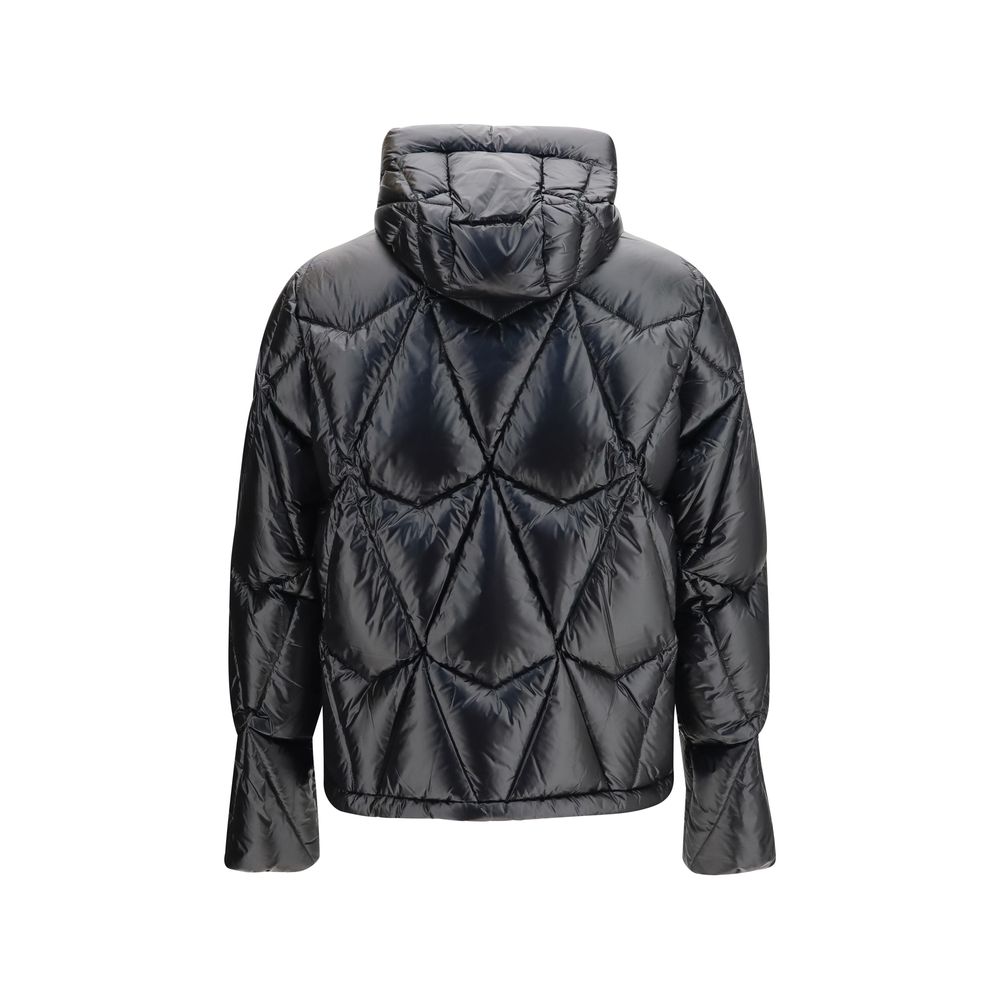 Moose Knuckles Black Nylon Shell Jacket