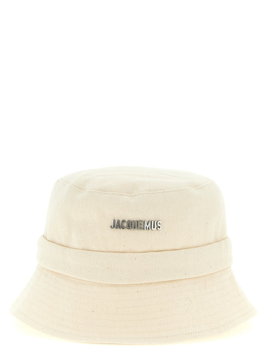 Jacquemus Beige Cotton Bucket Hat