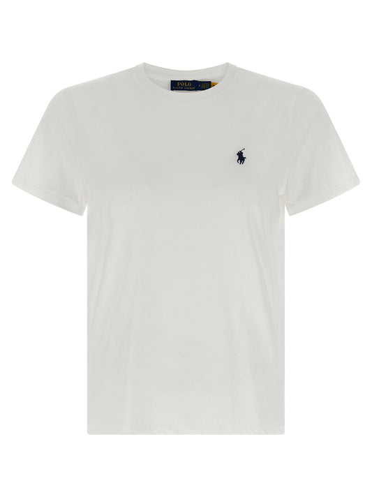 Polo Ralph Lauren White Cotton T-Shirt