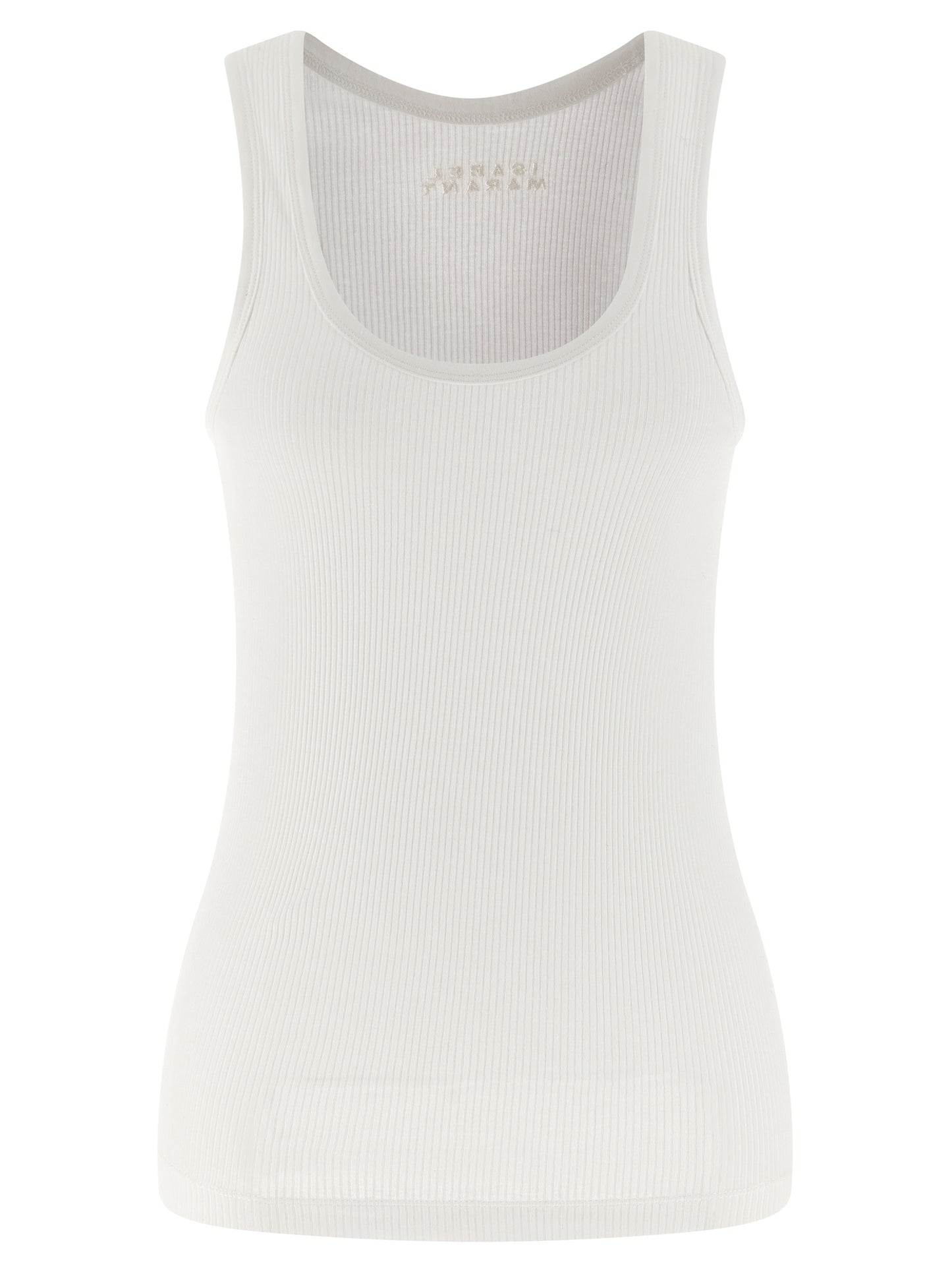 Isabel Marant White Cotton Tank Tops