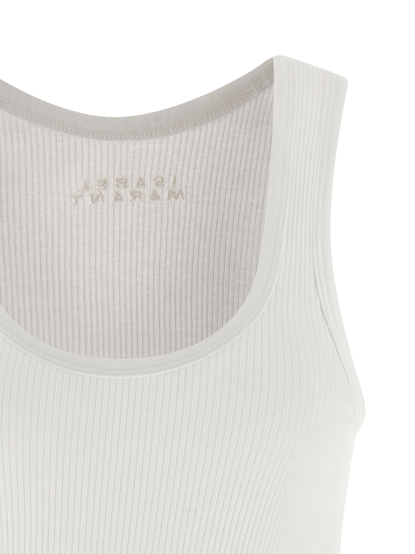 Isabel Marant White Cotton Tank Tops