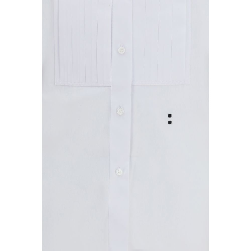 Fendi White Cotton Dress Shirt