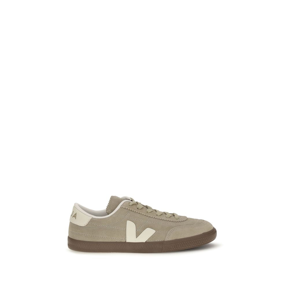 Veja Bicolor Suede Leather Low Top Sneakers