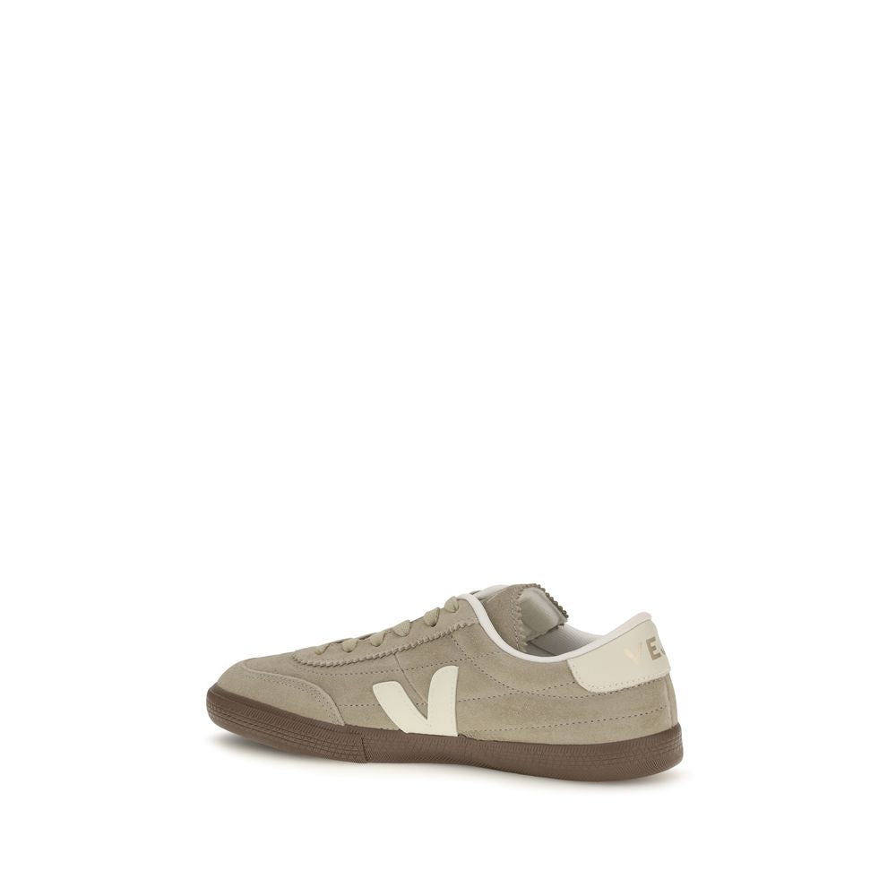 Veja Bicolor Suede Leather Low Top Sneakers
