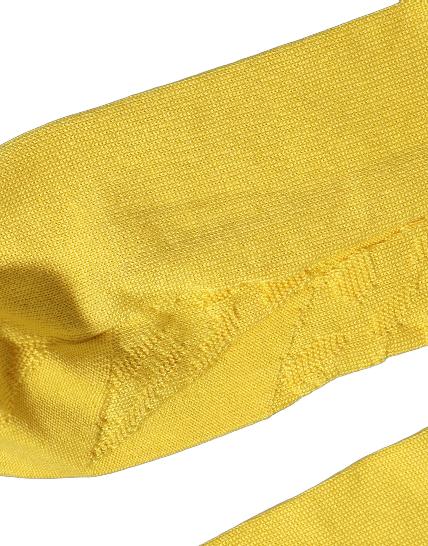 Dolce & Gabbana Men Yellow 100% Silk Mid Calf Accessory Socks