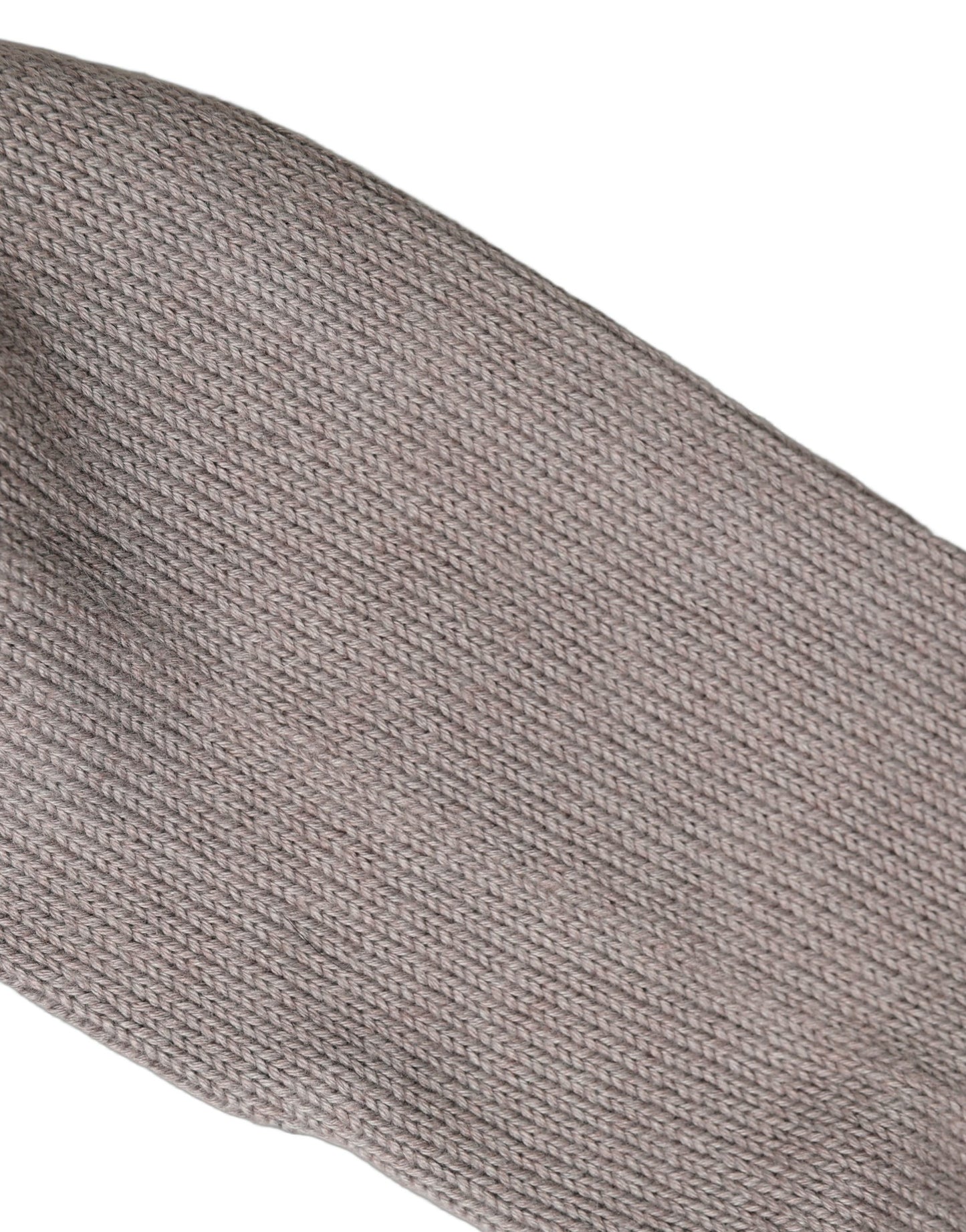Dolce & Gabbana Gray Sequin Cotton Knit Mid Calf Accessory Socks
