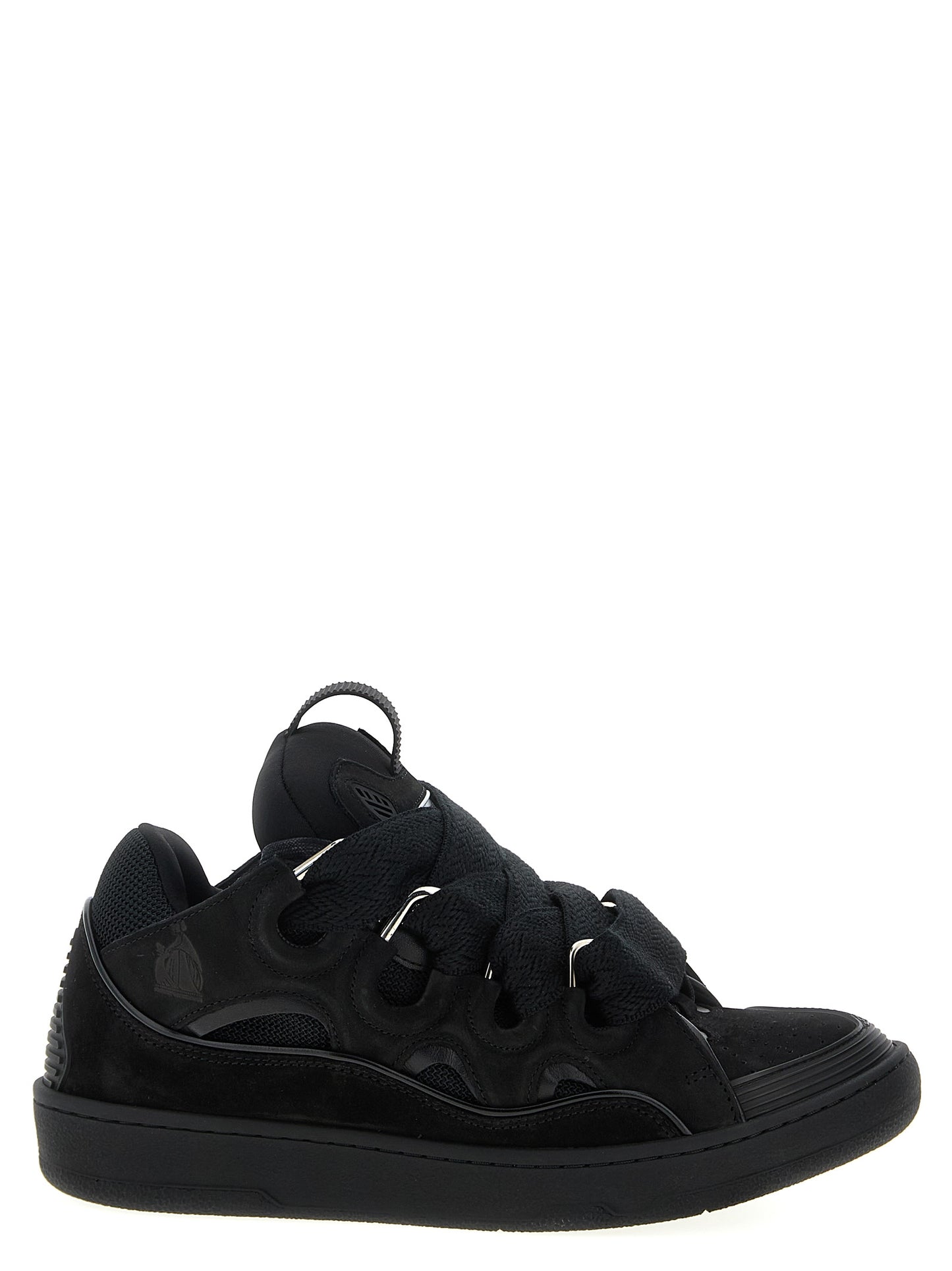 Lanvin Black Calfskin Sneakers