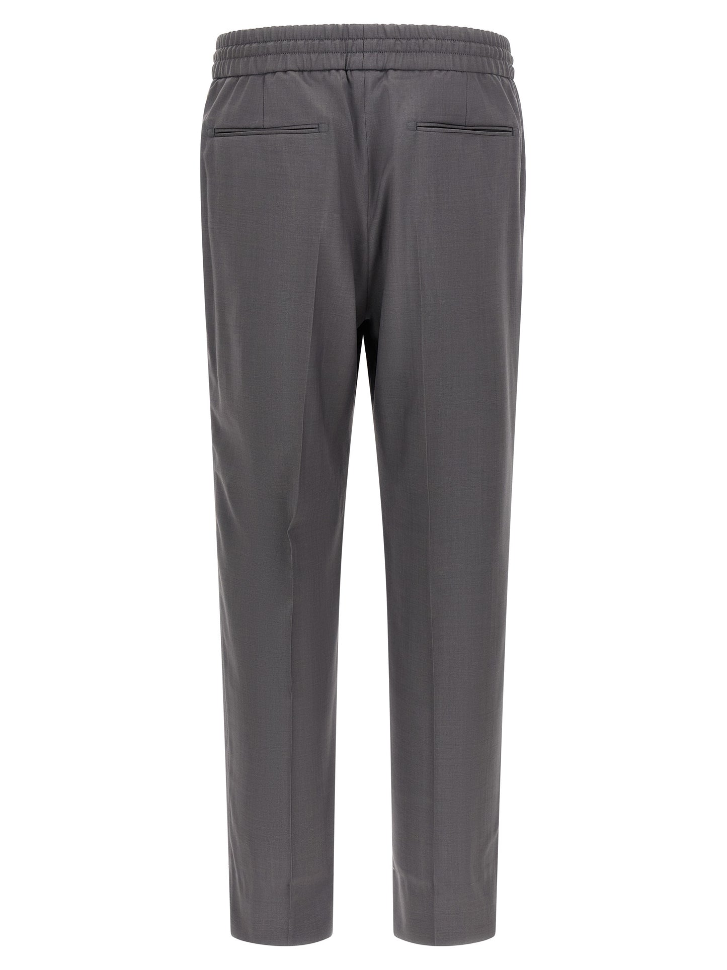 Brioni Gray Wool Casual Pants