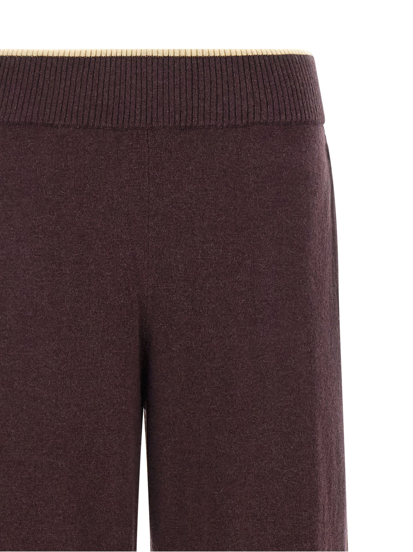 PINKO Purple Wool Casual Pants