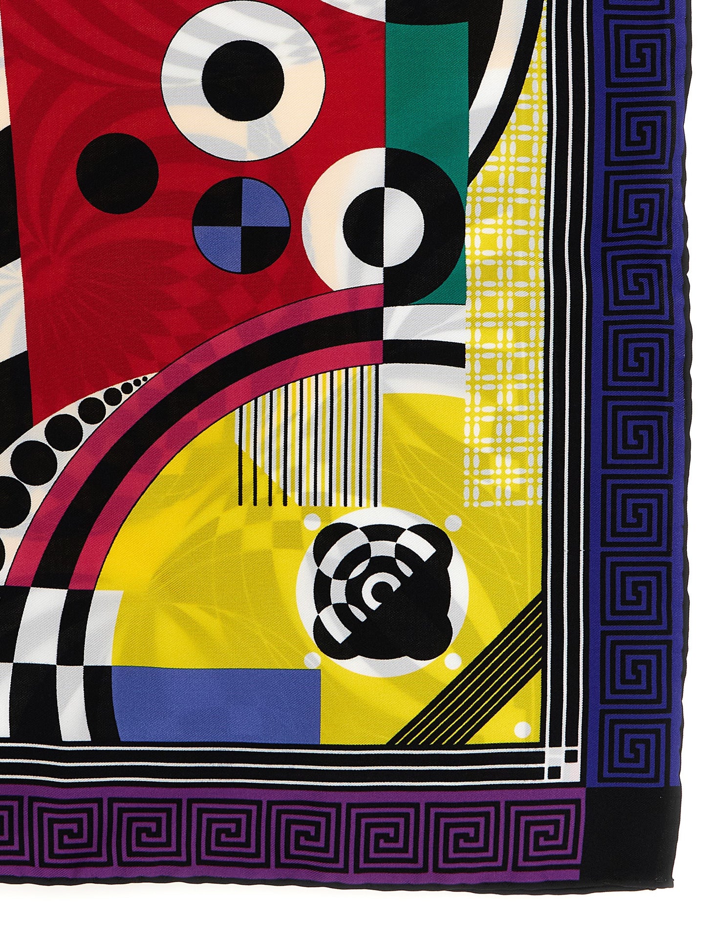 Versace Multicolor Silk Foulard