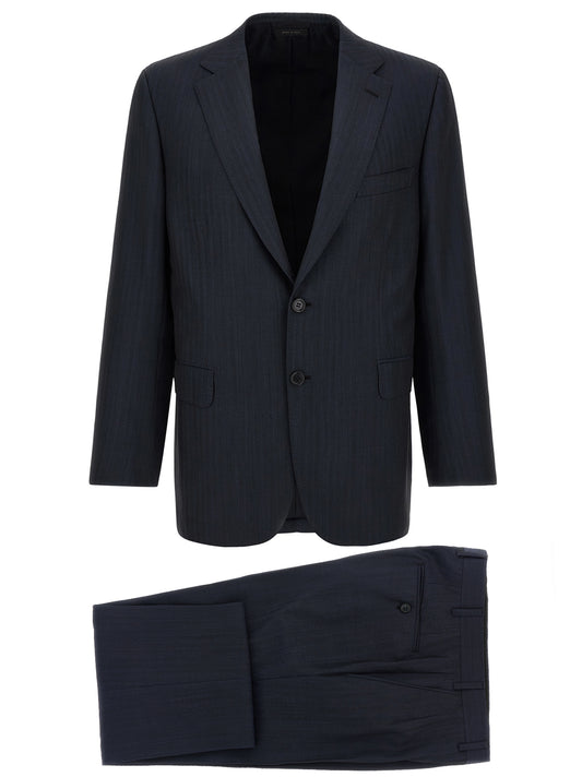Brioni Blue Wool Blazer