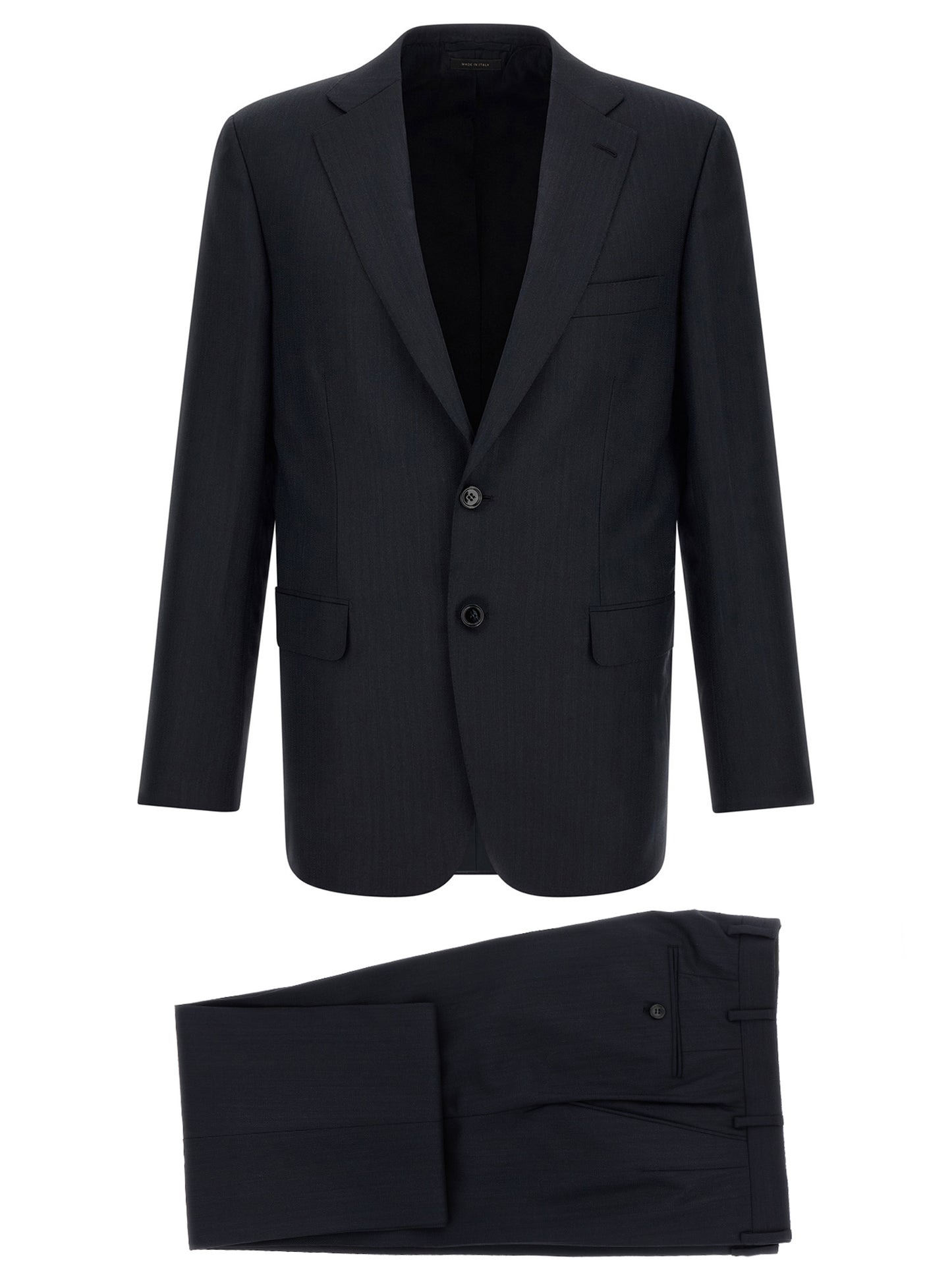 Brioni Blue Wool Two-Piece Suit