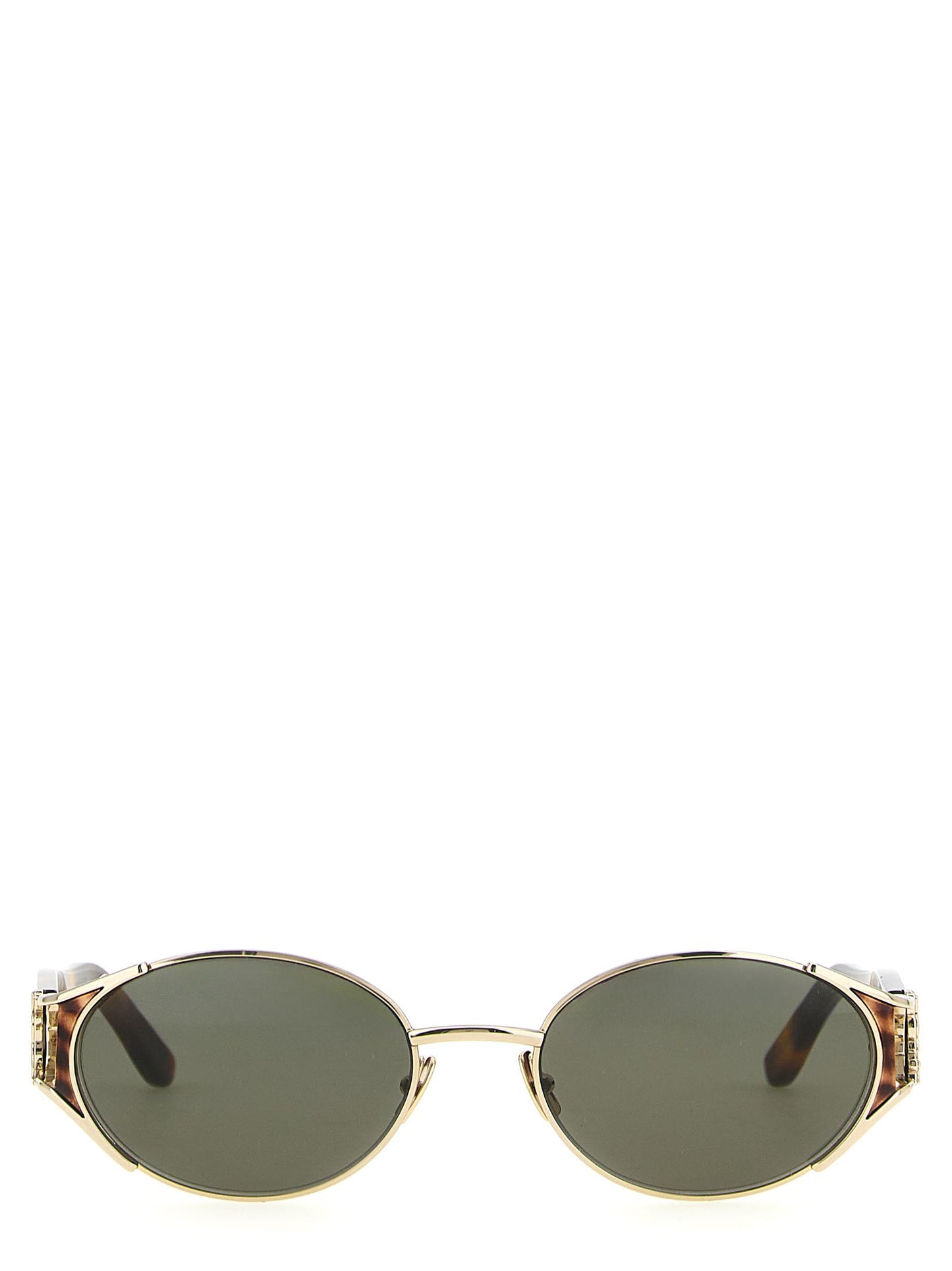 Saint Laurent Brown Acetate Sunglasses