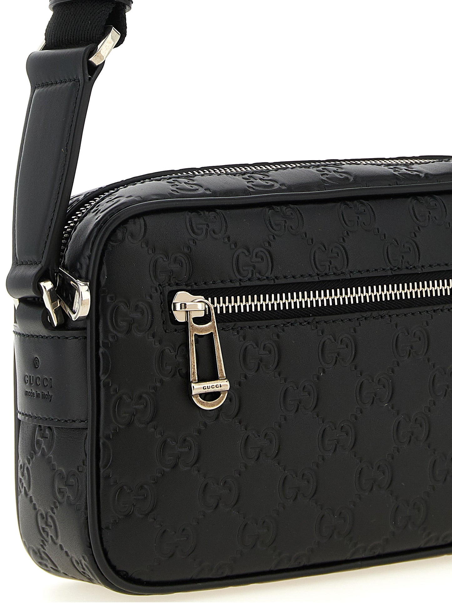Gucci Black Calfskin Crossbody Bag
