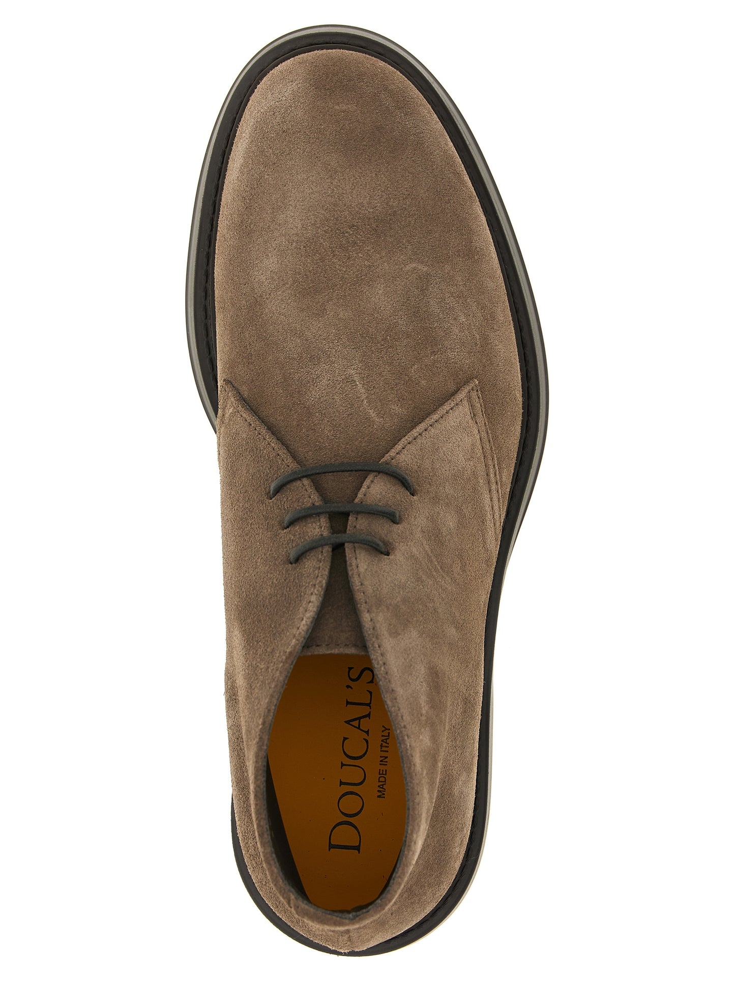 Doucal's Brown Lamb Leather Ankle Boots