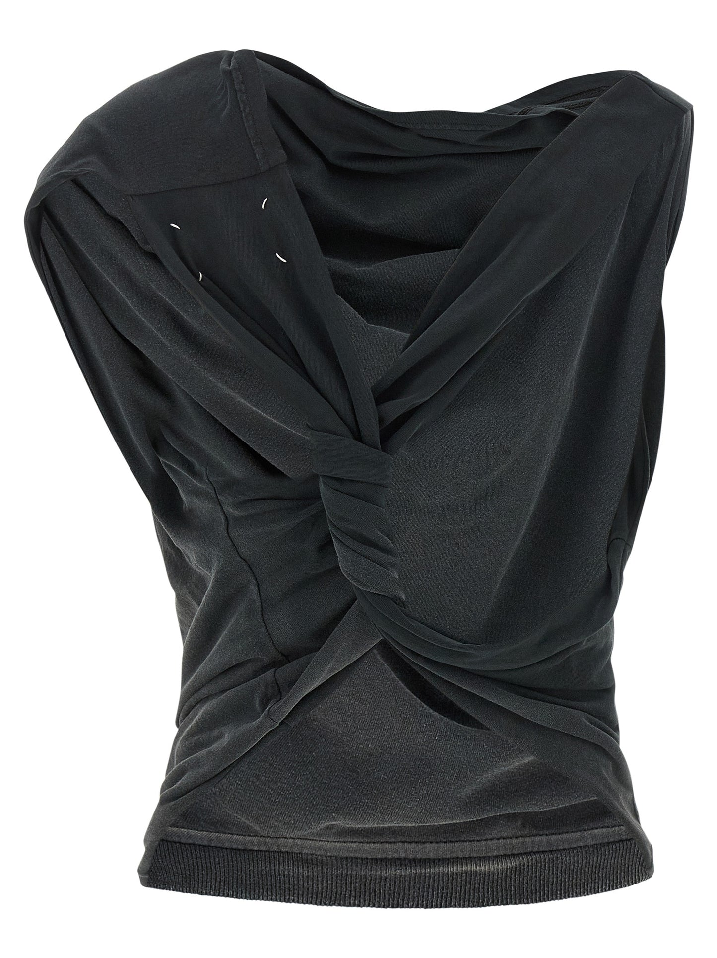 Maison Margiela Gray Cotton Blouse