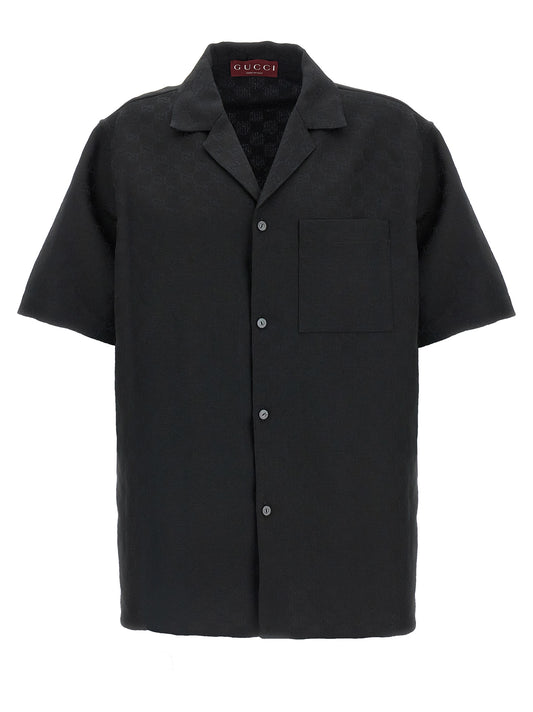 Gucci Black Linen Blouse