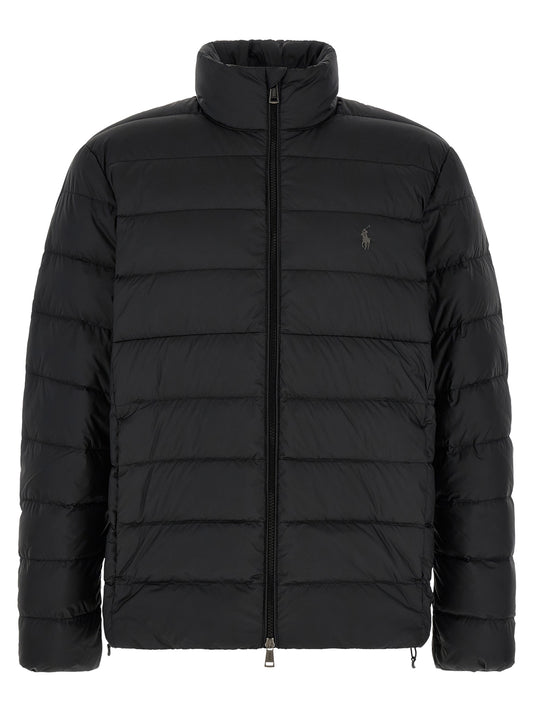 Polo Ralph Lauren Black Polyester Full-Length Jacket