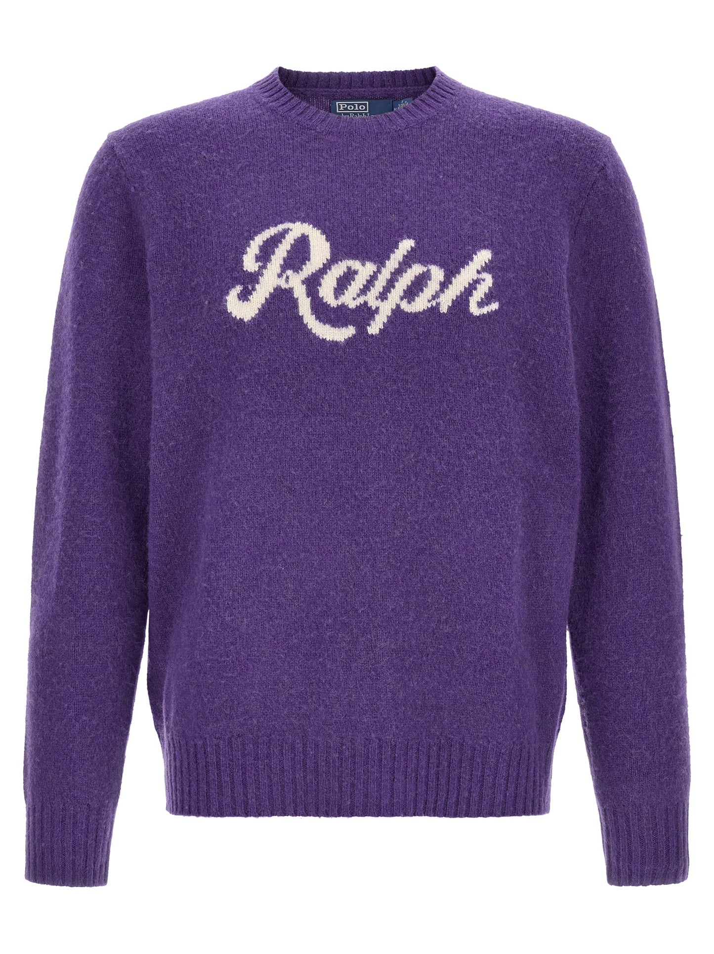 Polo Ralph Lauren Purple Wool Cardigan