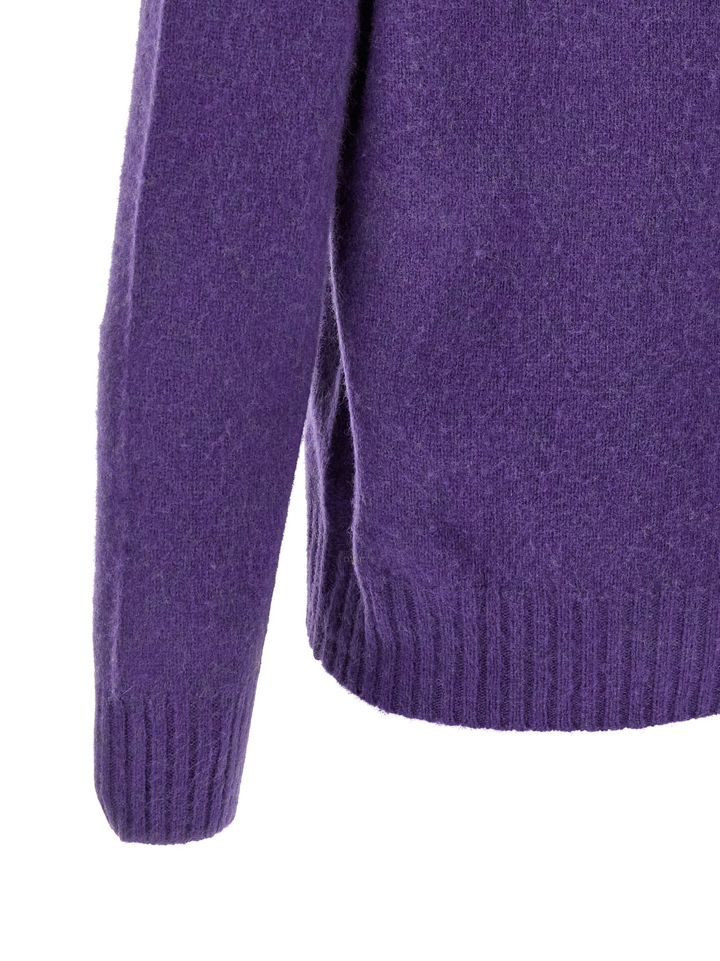 Polo Ralph Lauren Purple Wool Cardigan