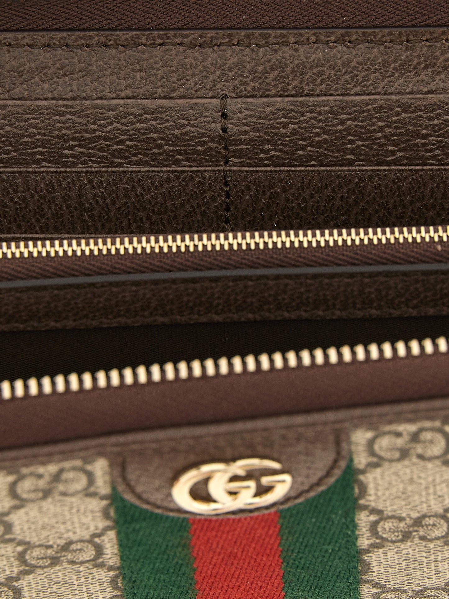 Gucci Brown Polyethylene Cardholder