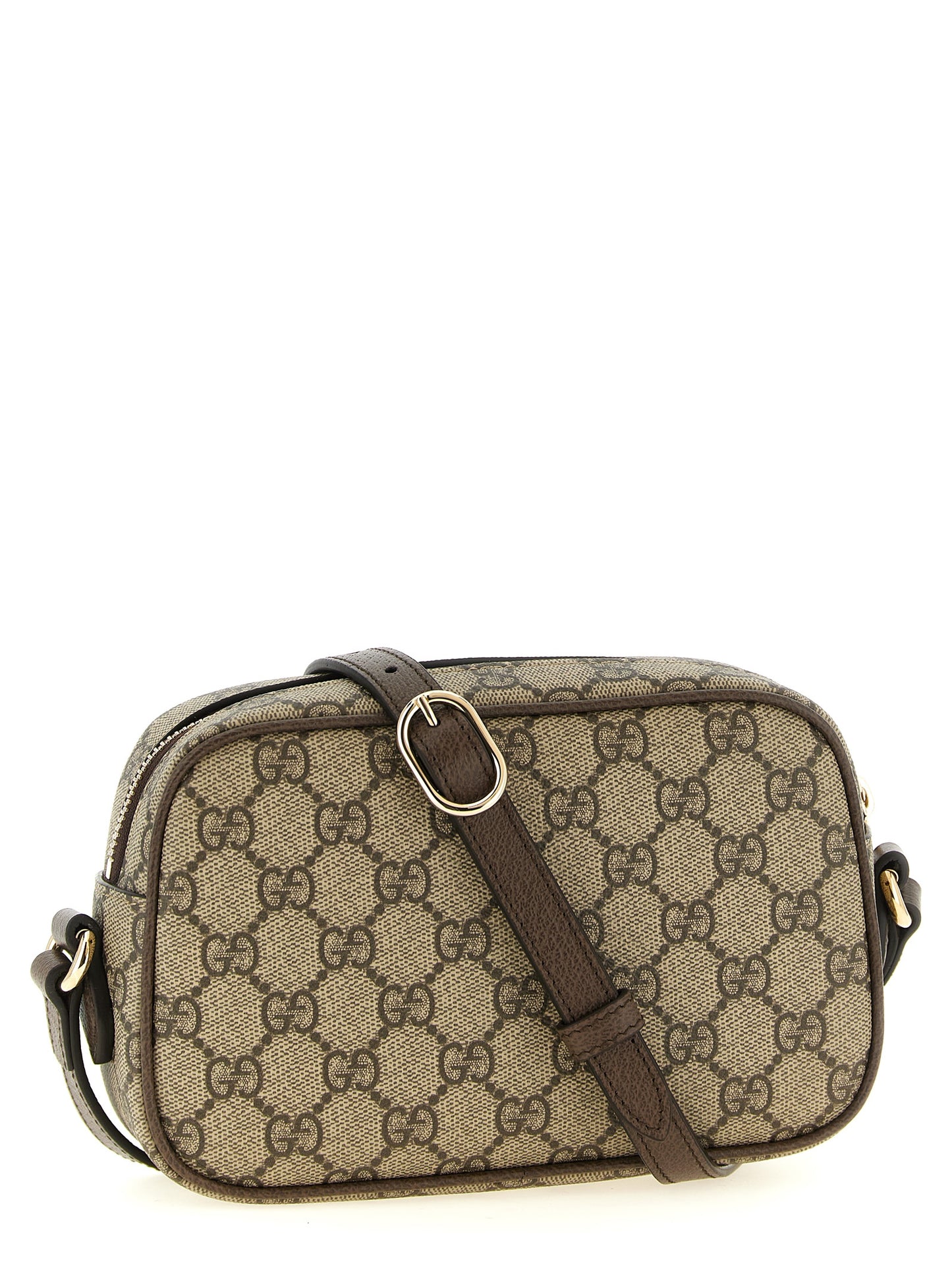Gucci Brown Polyethylene Crossbody Bag