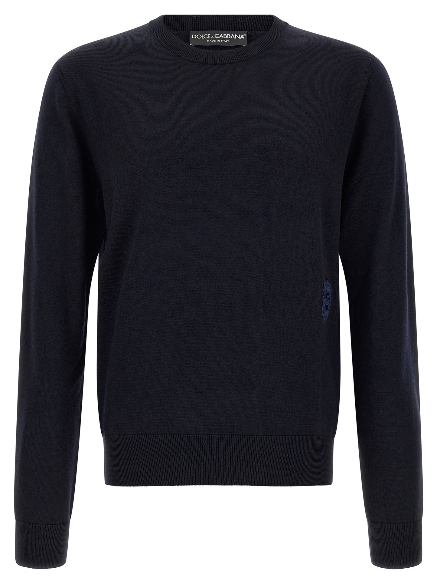 Dolce & Gabbana Blue Virgin Wool Cardigan