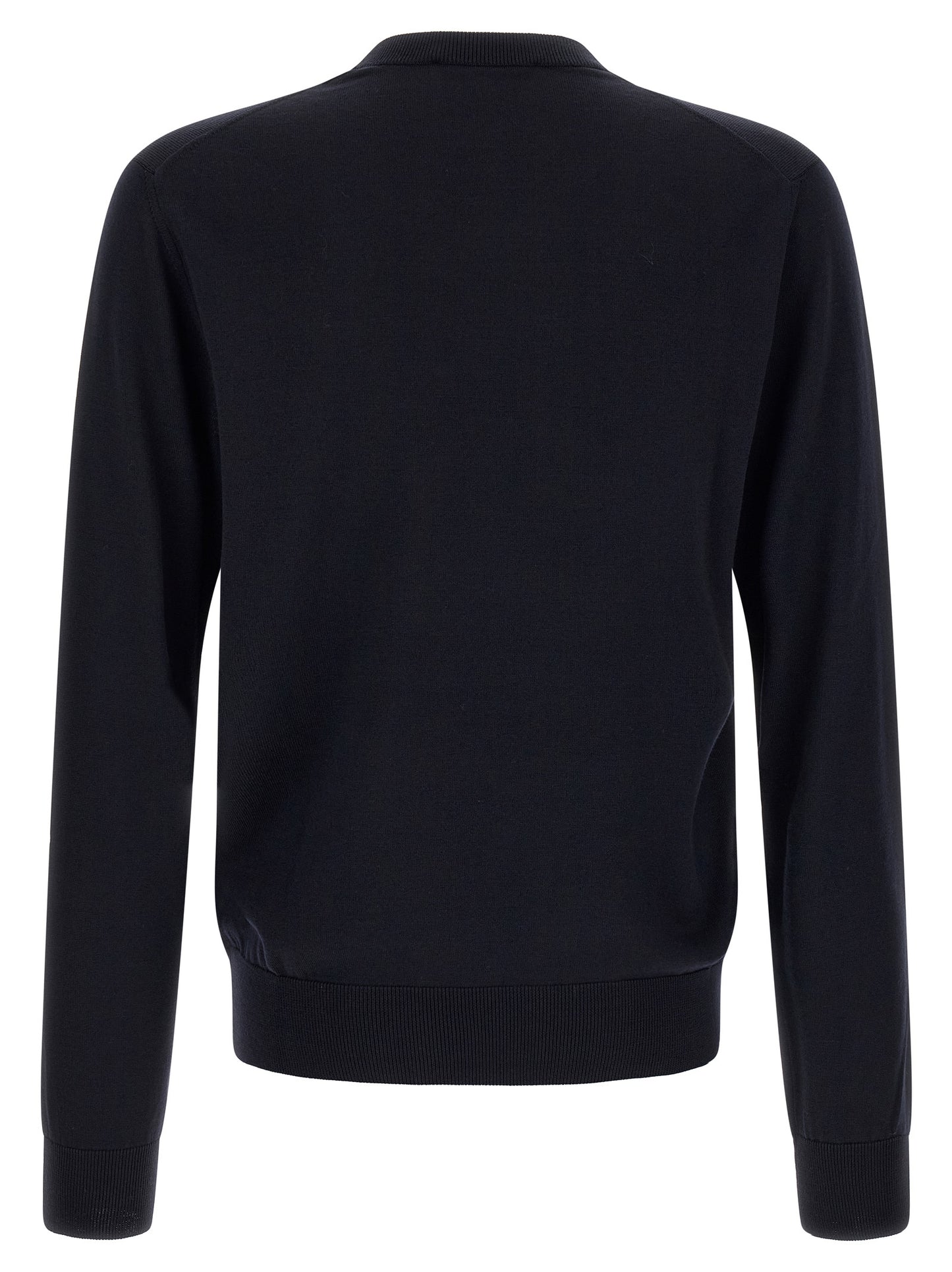 Dolce & Gabbana Blue Virgin Wool Cardigan