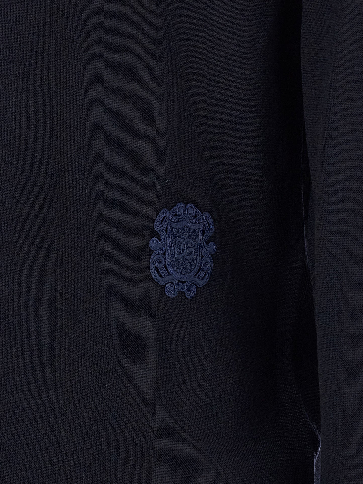 Dolce & Gabbana Blue Virgin Wool Cardigan