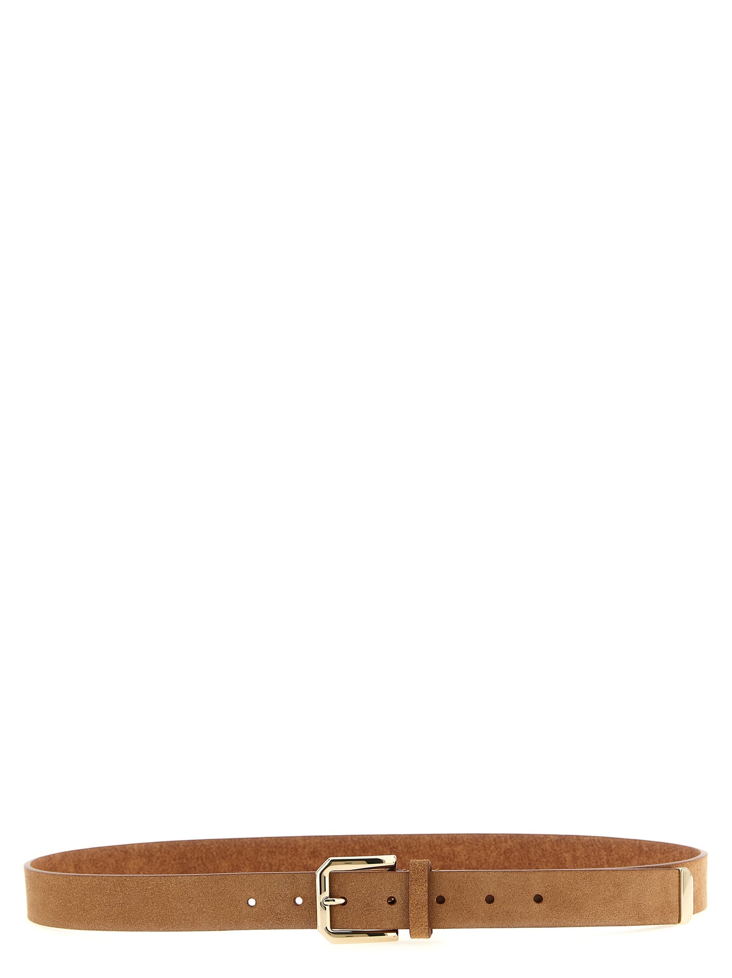 Brunello Cucinelli Brown Bull Skin Regular Belt