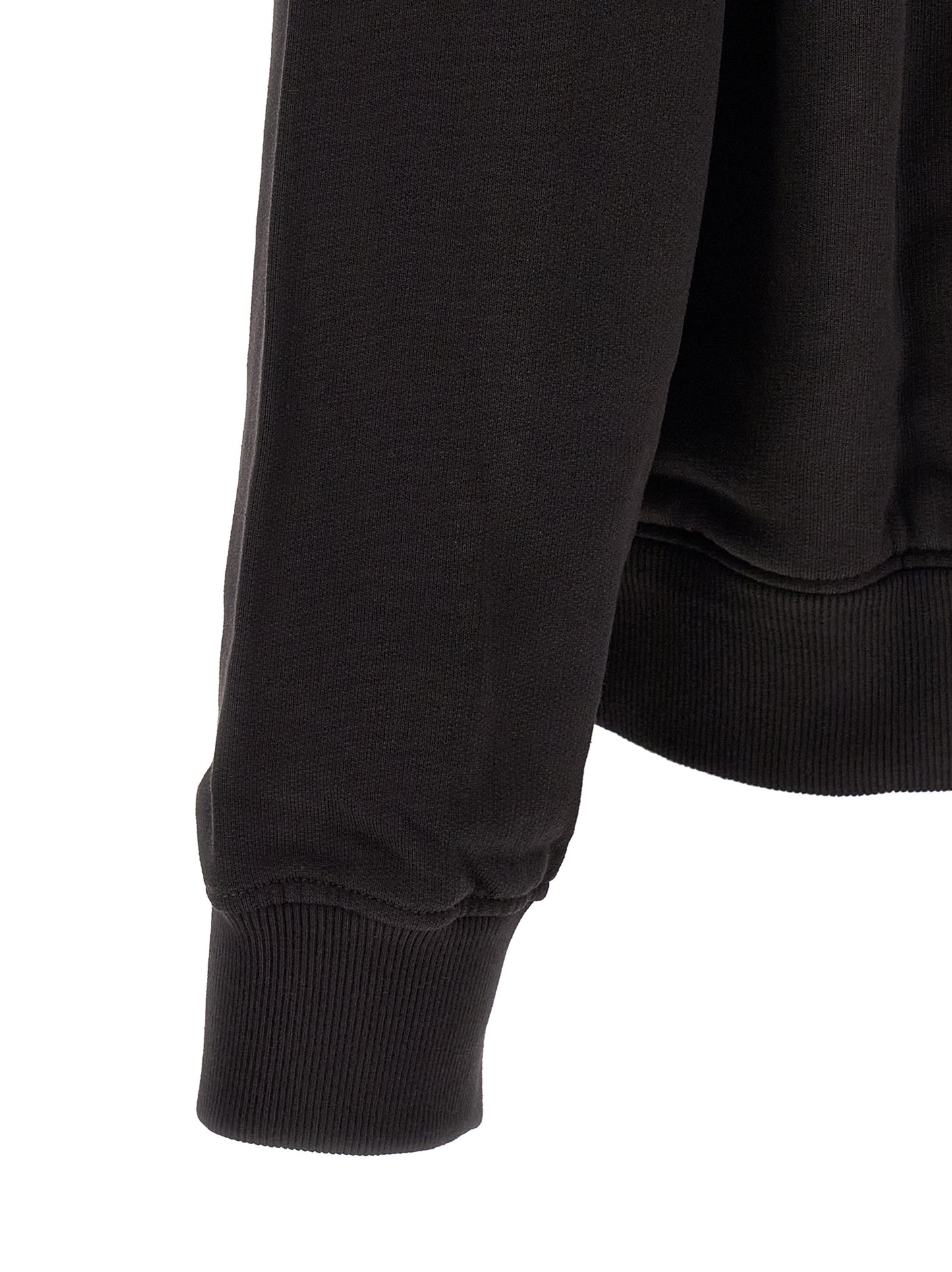 Dolce & Gabbana Black Cotton Sweatshirt