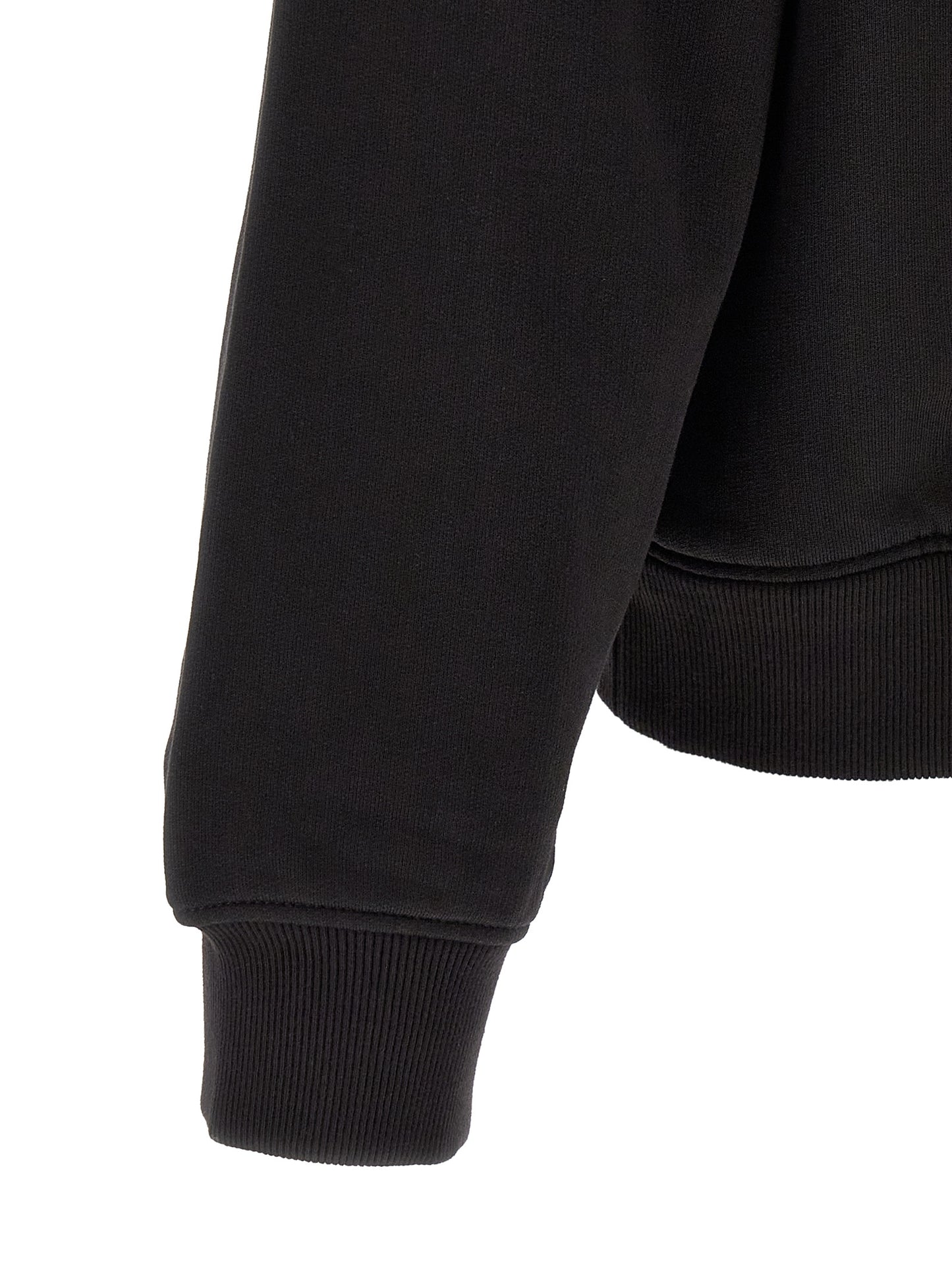 Dolce & Gabbana Black Cotton Sweatshirt