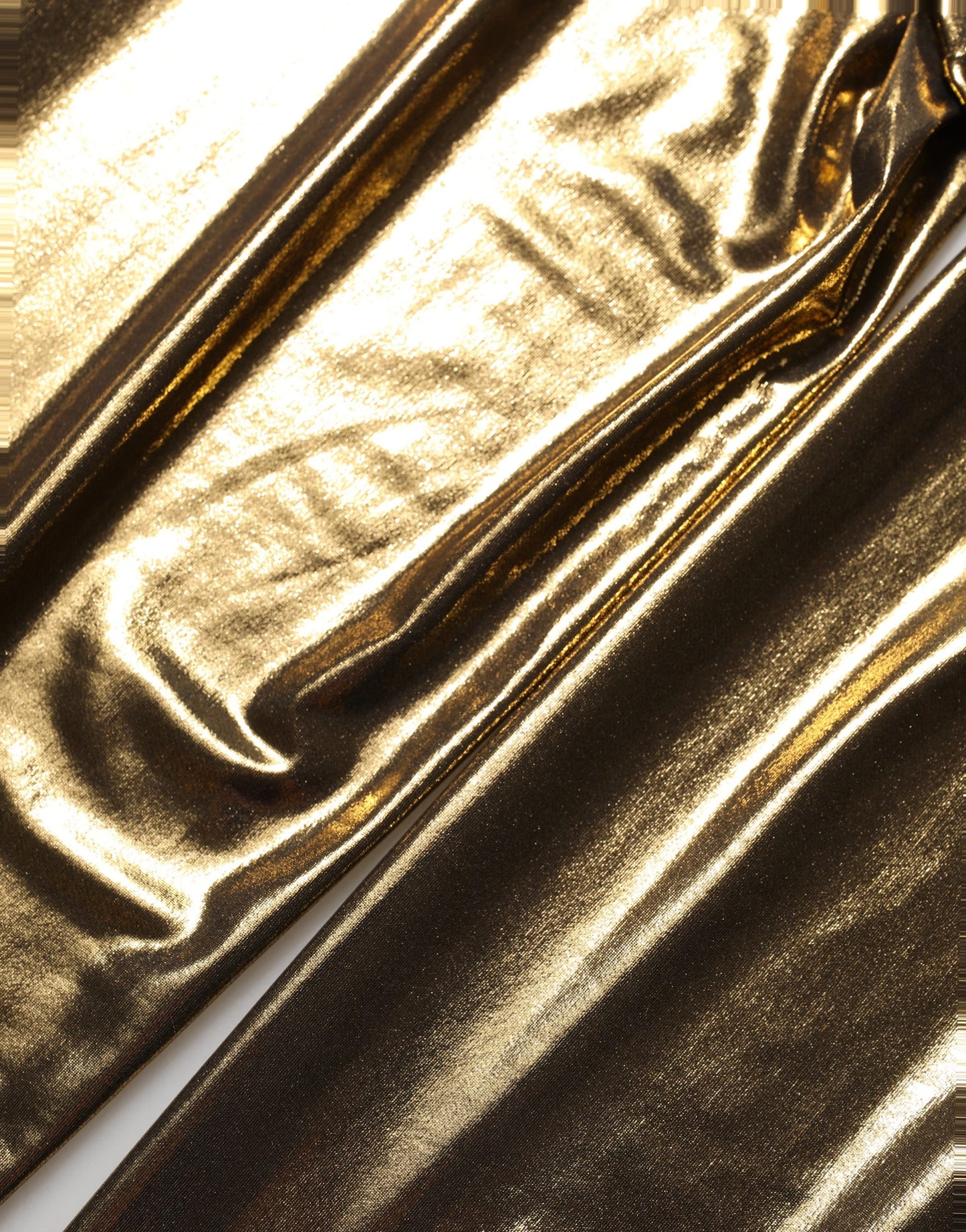Dolce & Gabbana Gold Metallic Leggings Pantyhose Stockings Socks