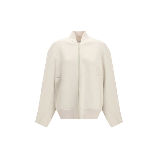 Max Mara Beige Wool Oves Aries Full-Length Jacket