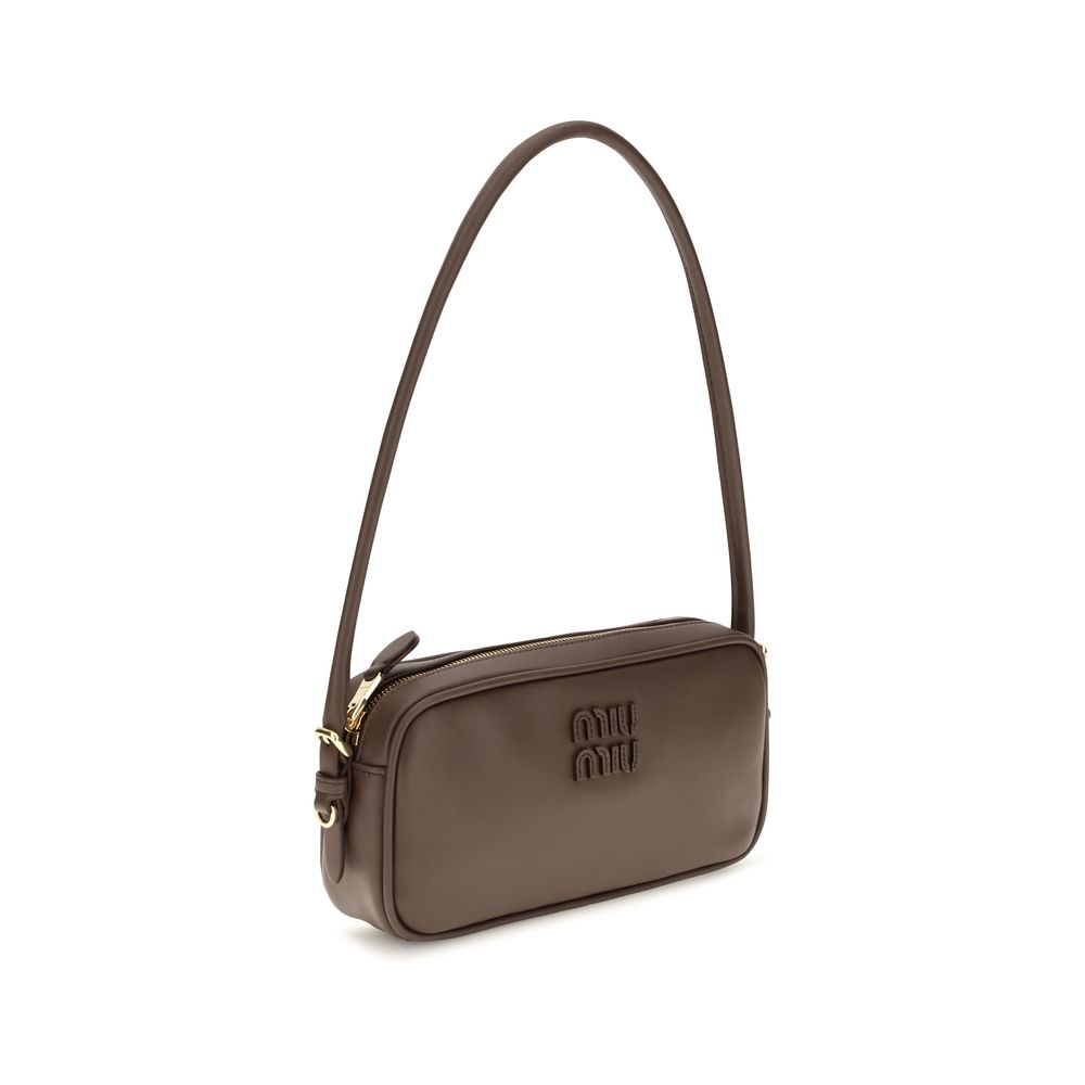 Miu Miu Brown Calf Leather Bos Taurus Wallet
