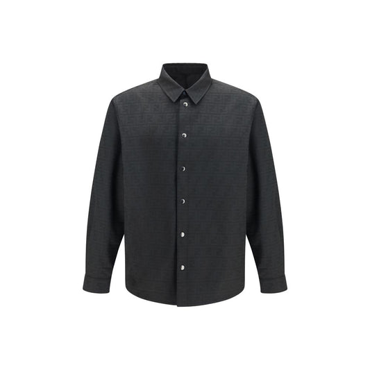 Fendi Black Polyester Shirt