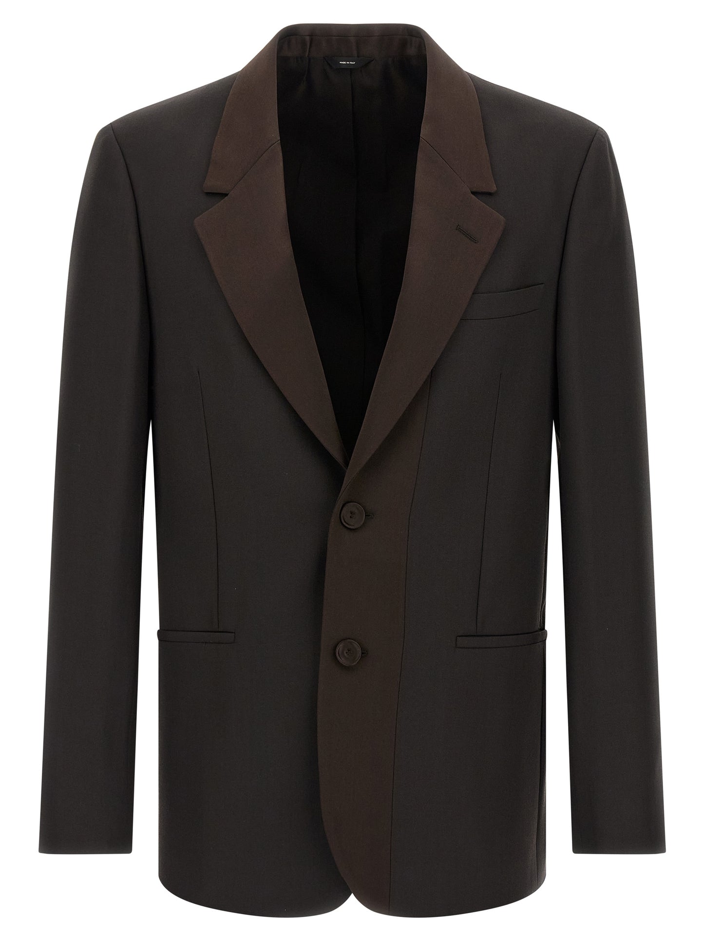 Fendi Brown Polyester Blazer
