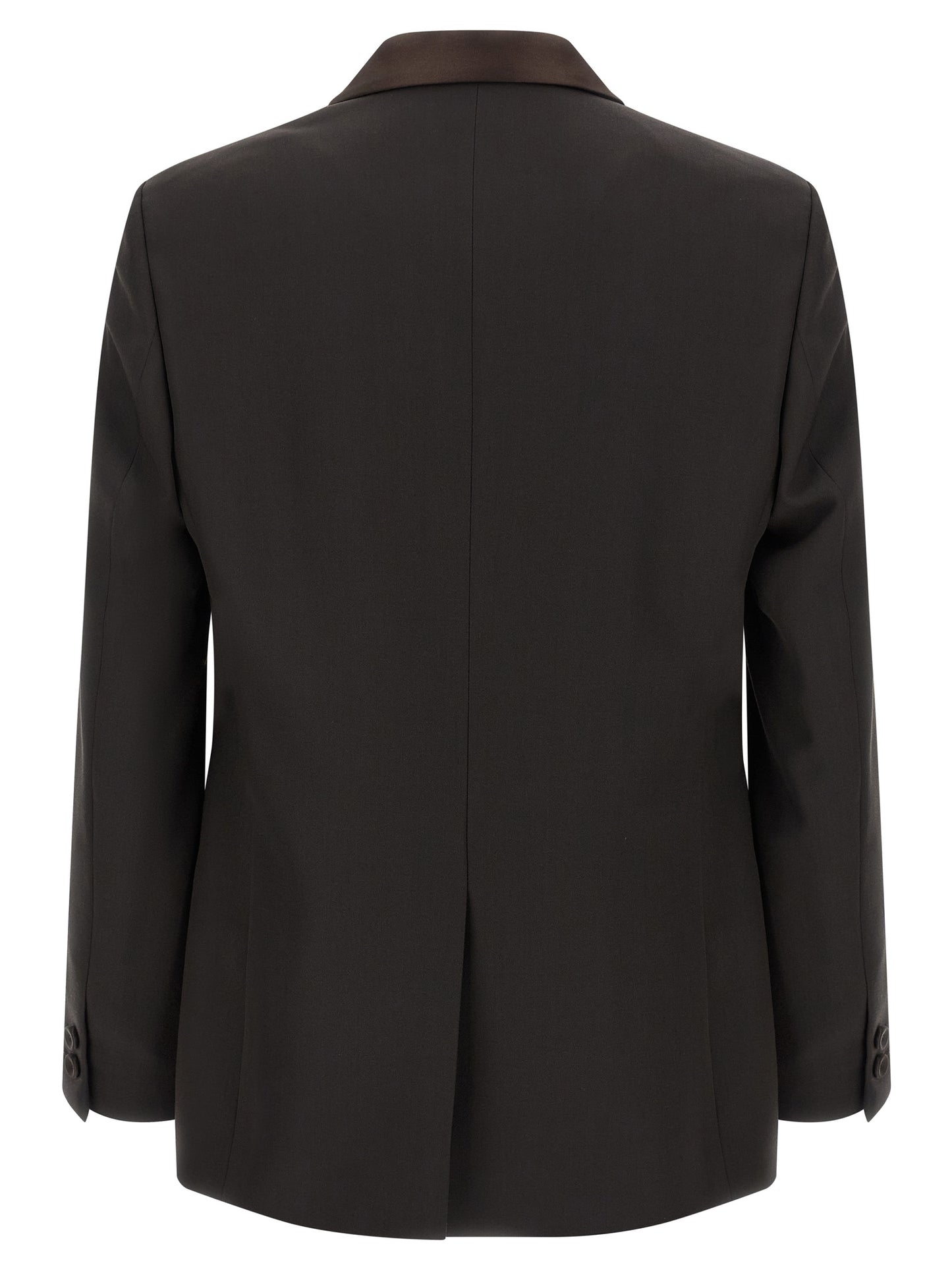 Fendi Brown Polyester Blazer