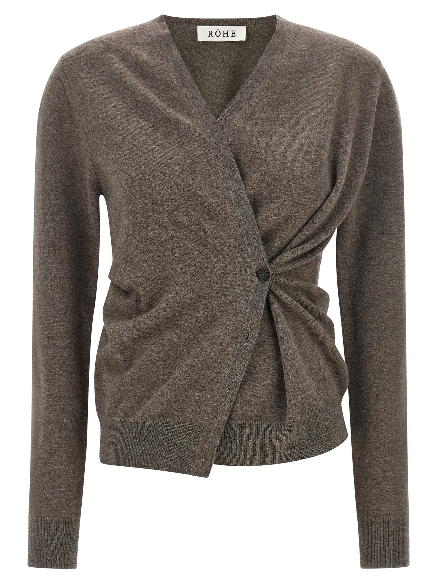 Rohe Brown Wool Cardigan