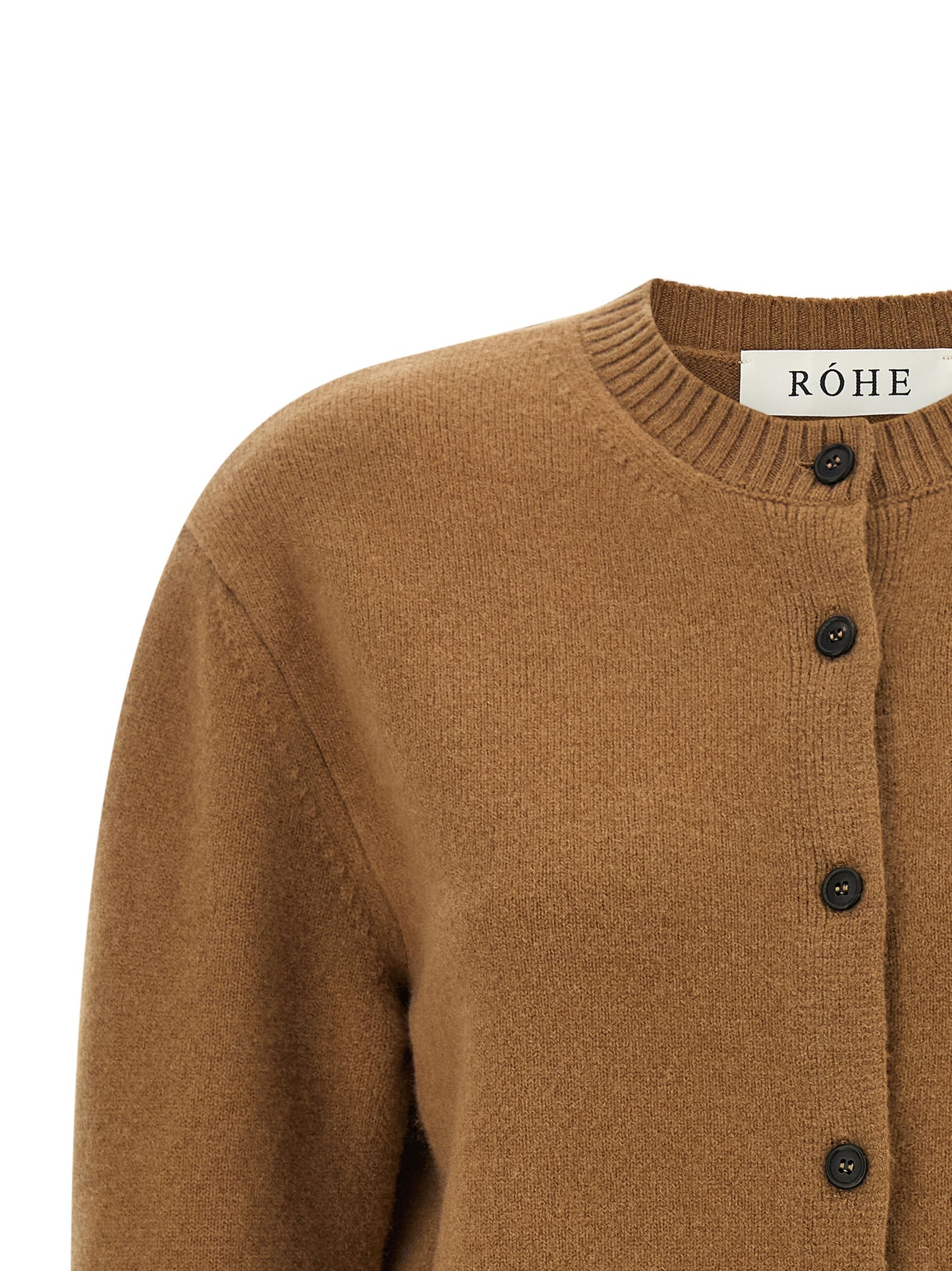 Rohe Brown Wool Cardigan