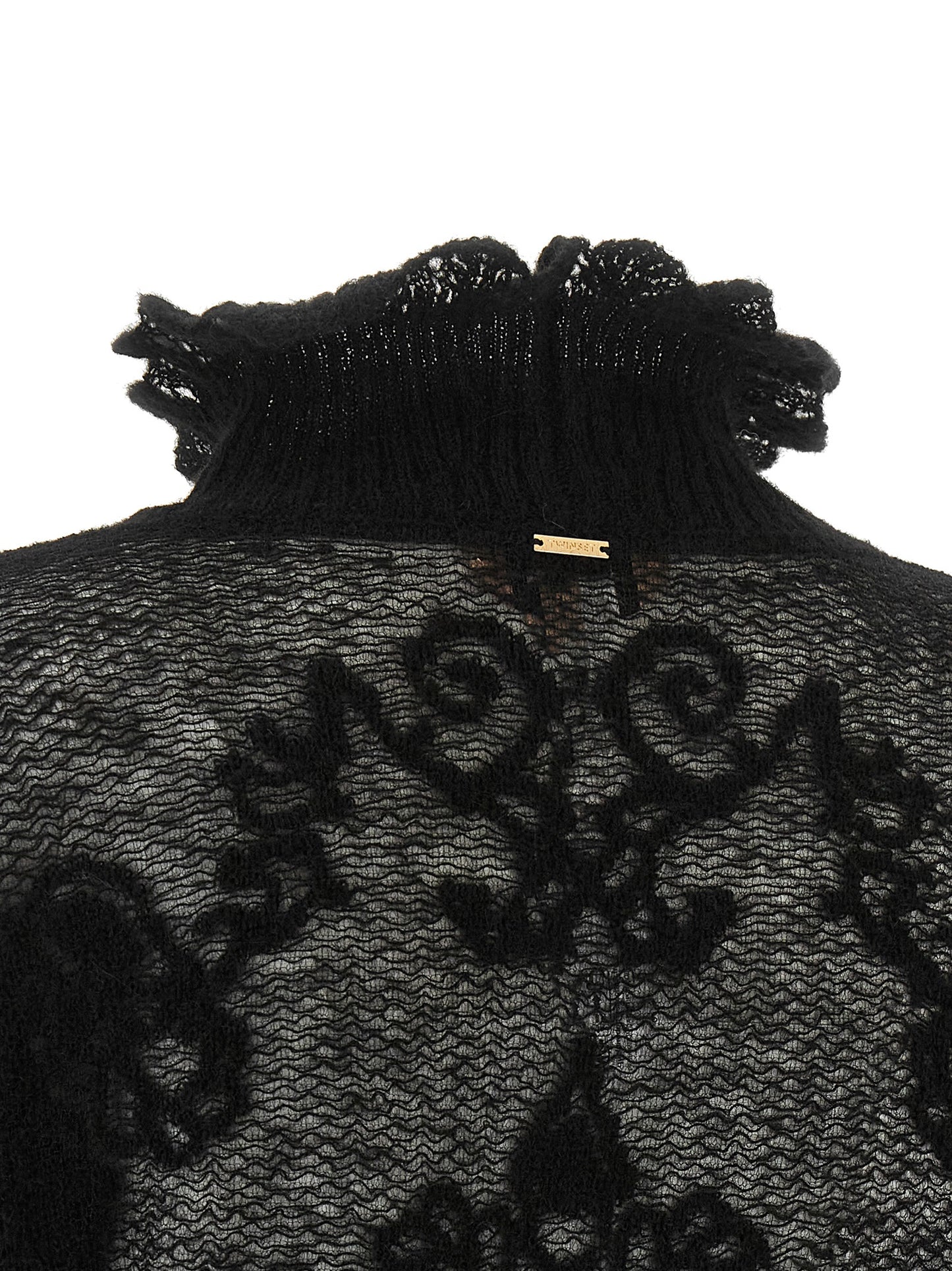 Twinset Black Polyamide Cardigan