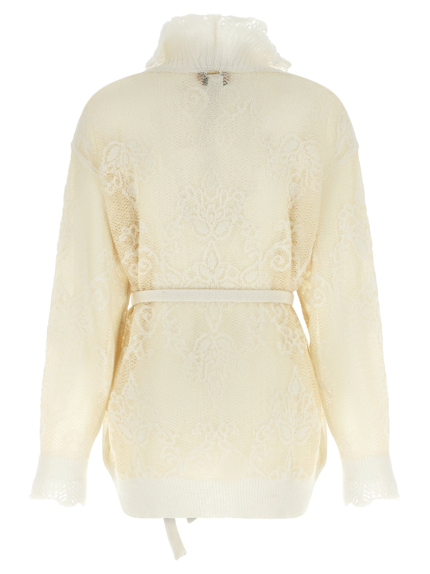 Twinset White Polyamide Cardigan