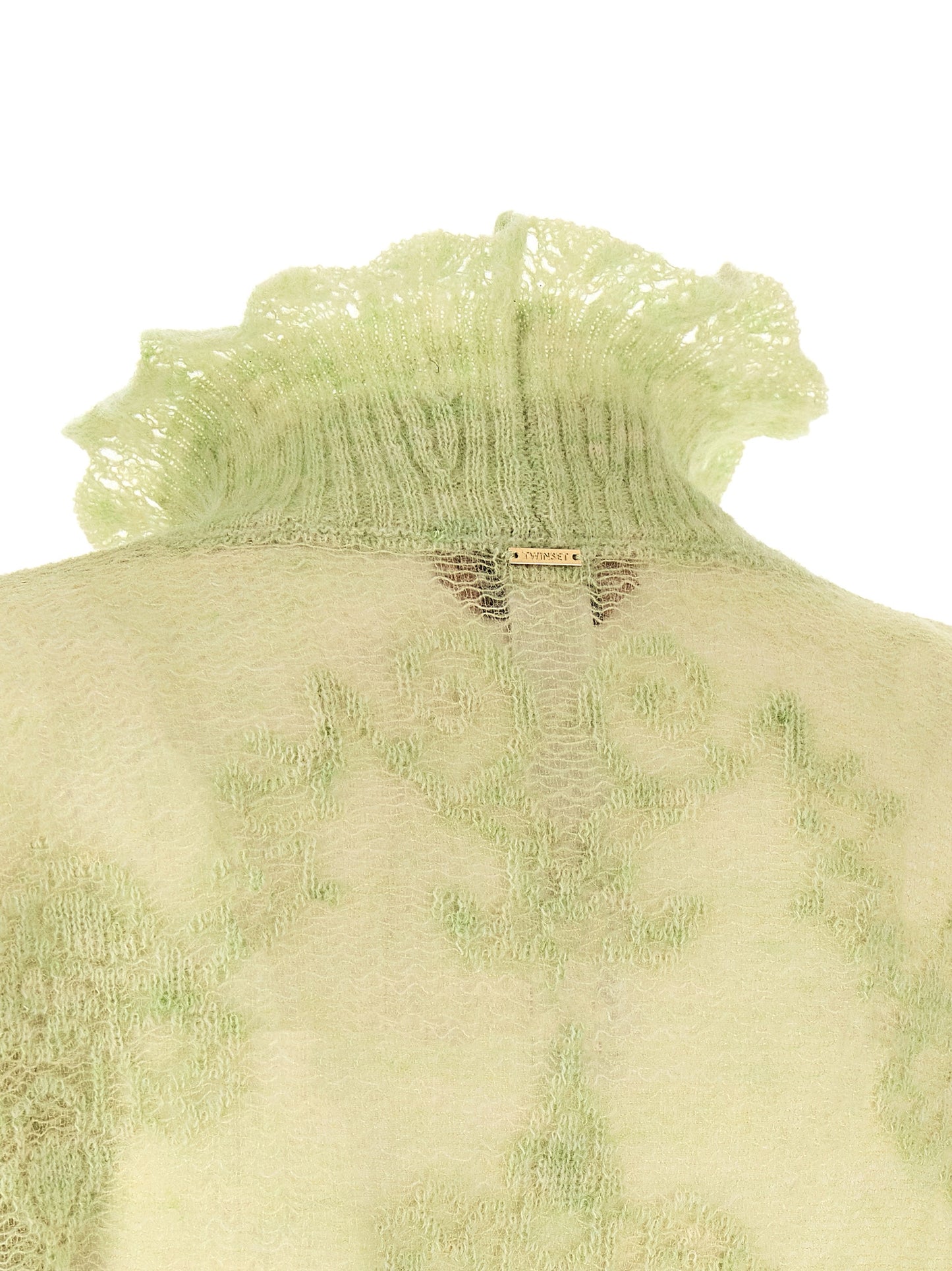 Twinset Bicolor Polyamide Cardigan