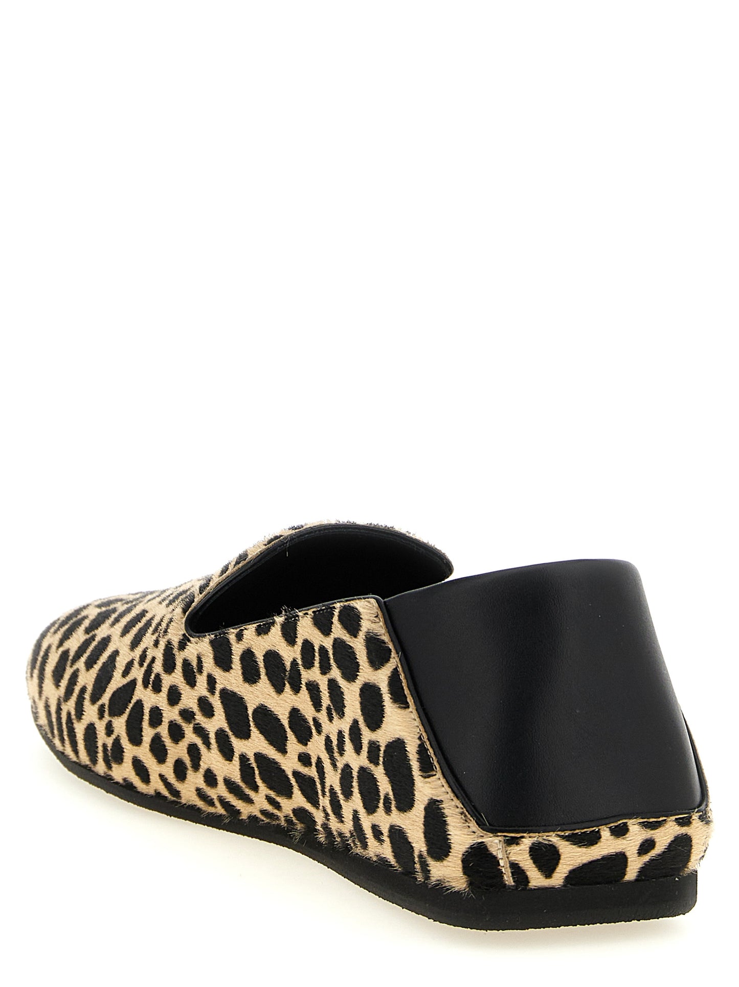 Giuseppe Zanotti Multicolor Calfskin Slip-On Loafers