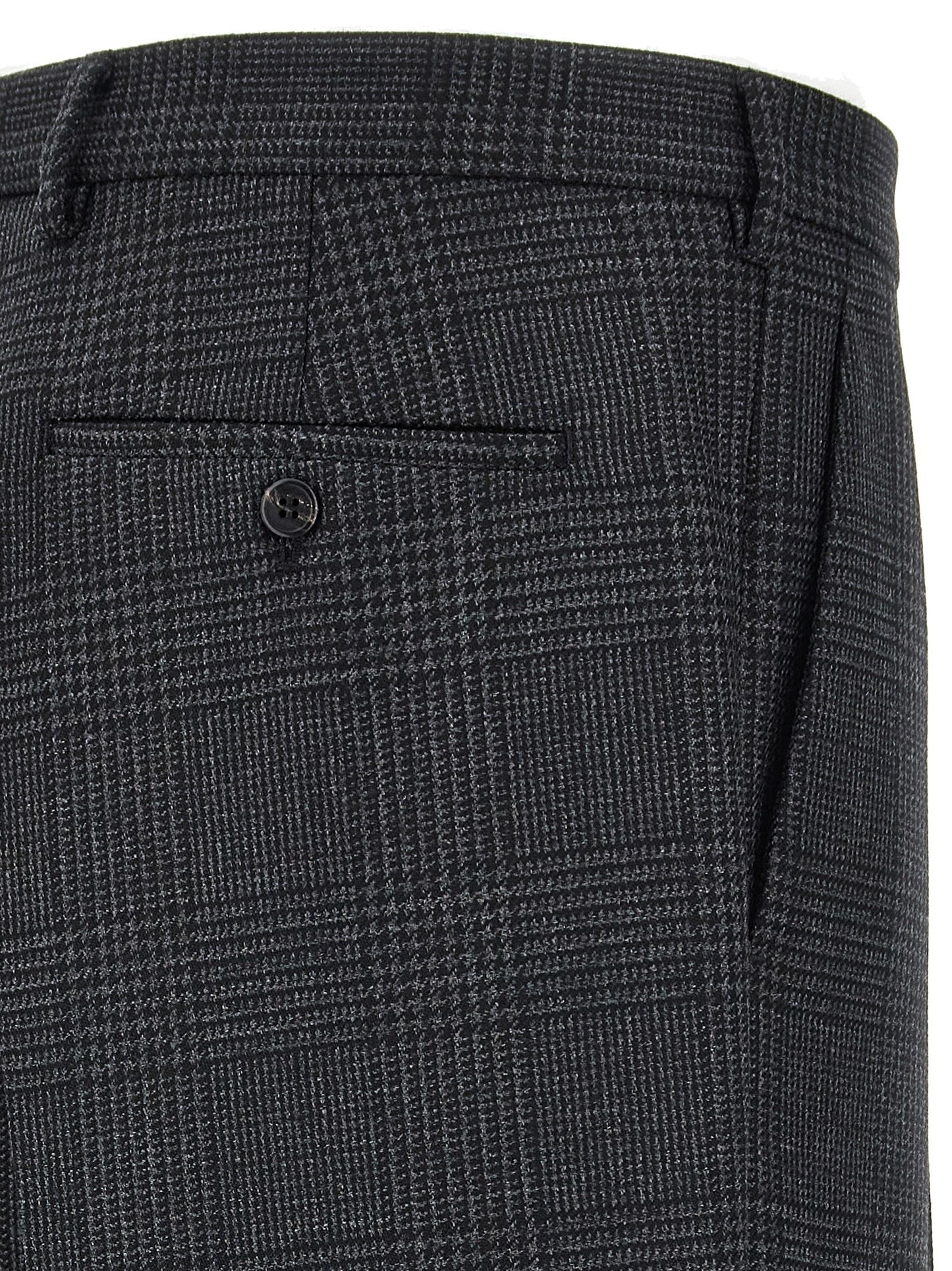 Prada Gray Virgin Wool Dress Pants