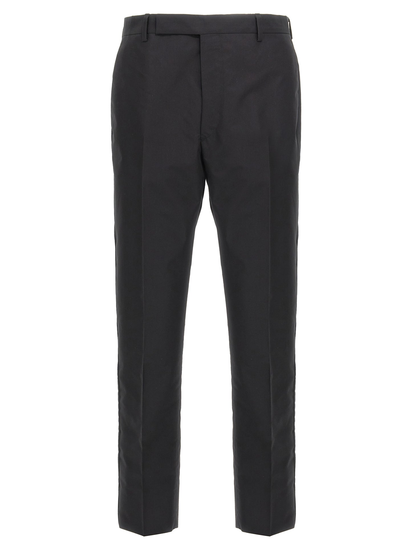 Prada Black Cotton Dress Pants