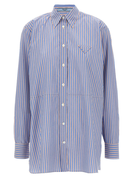 Prada Multicolor Cotton Blouse